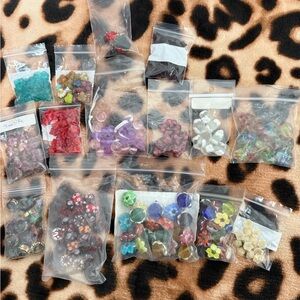 Mixed Color Lot of Beads - jewelry making